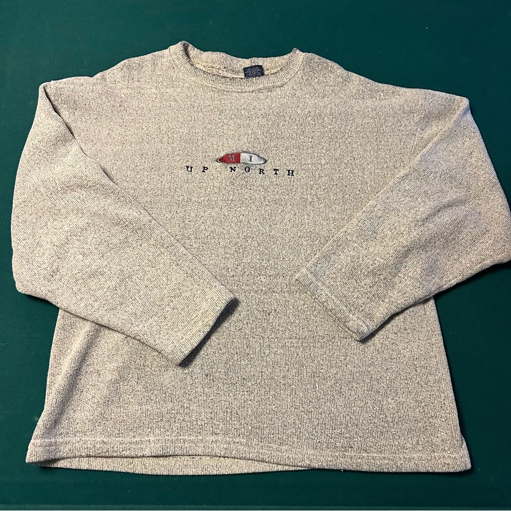 Sweet up north Michigan sweater great for winter outfits